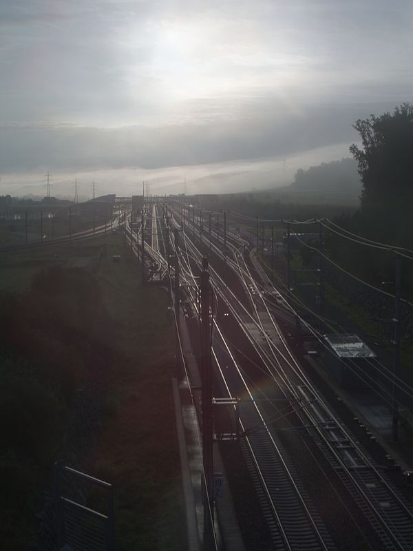 Livebild Baukamera 2 - Webcam 'Freistrecke bei Groß Sankt Florian' - Baustelle Koralmtunnel, Baulos KAT2 (ca. 5 Minuteninterval)