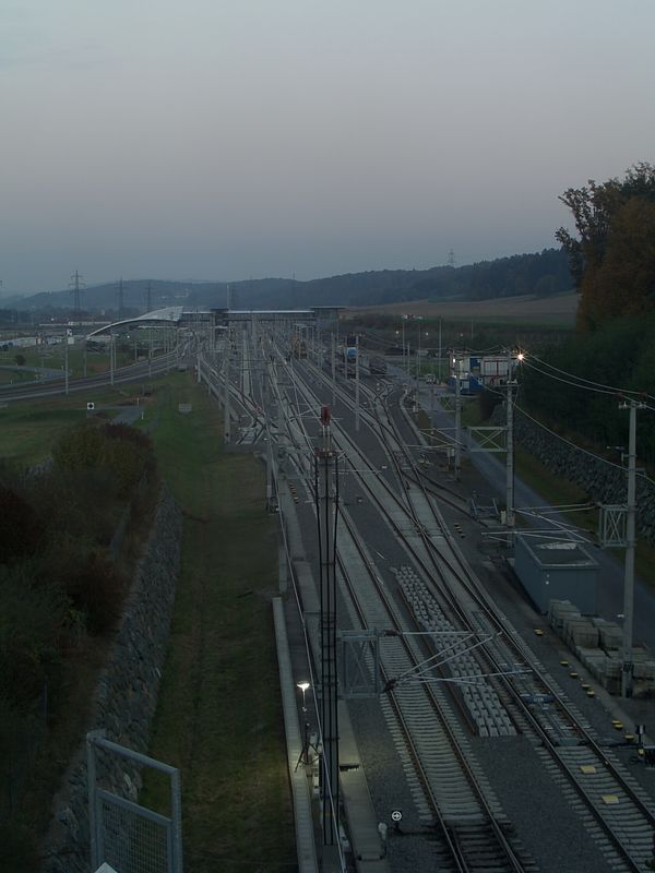 Livebild Baukamera 2 - Webcam 'Freistrecke bei Groß Sankt Florian' - Baustelle Koralmtunnel, Baulos KAT2 (ca. 5 Minuteninterval)