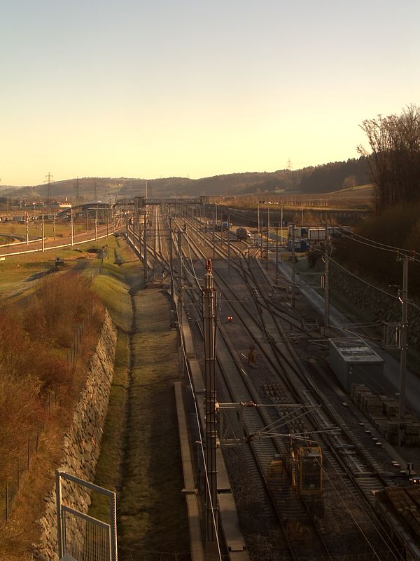 Livebild Baukamera 2 - Webcam 'Freistrecke bei Groß Sankt Florian' - Baustelle Koralmtunnel, Baulos KAT2 (ca. 5 Minuteninterval)